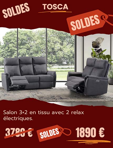 salon en solde.